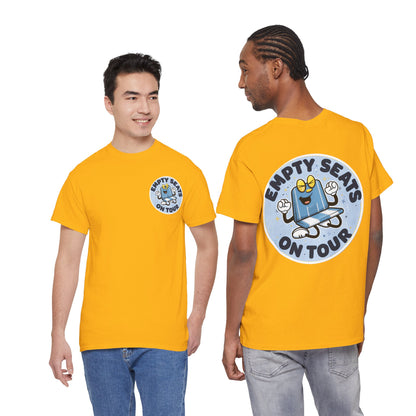 Manchester City T-Shirt — 'Empty Blue Seats On Tour' Retro Skate Graphic Tee