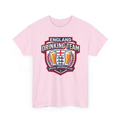 England Drinking Team T-Shirt — Official Supporters Club Pub Tee