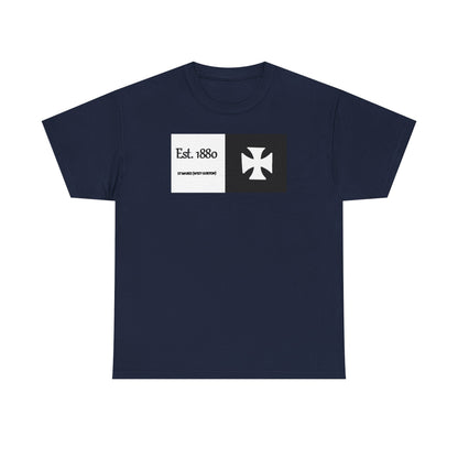 ST Mark's West Gorton (Manchester City) Est. 1880 Cross Logo T-Shirt