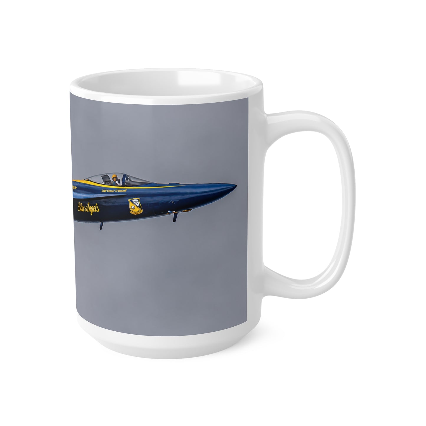 Blue Angels US Navy Jet Coffee Mug — Aviation Pilot Gift (11oz, 15oz)
