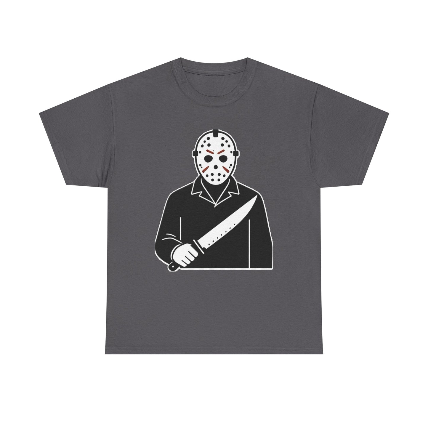 Hockey Mask Killer Tee — Retro Jason Voorhees Horror T-Shirt