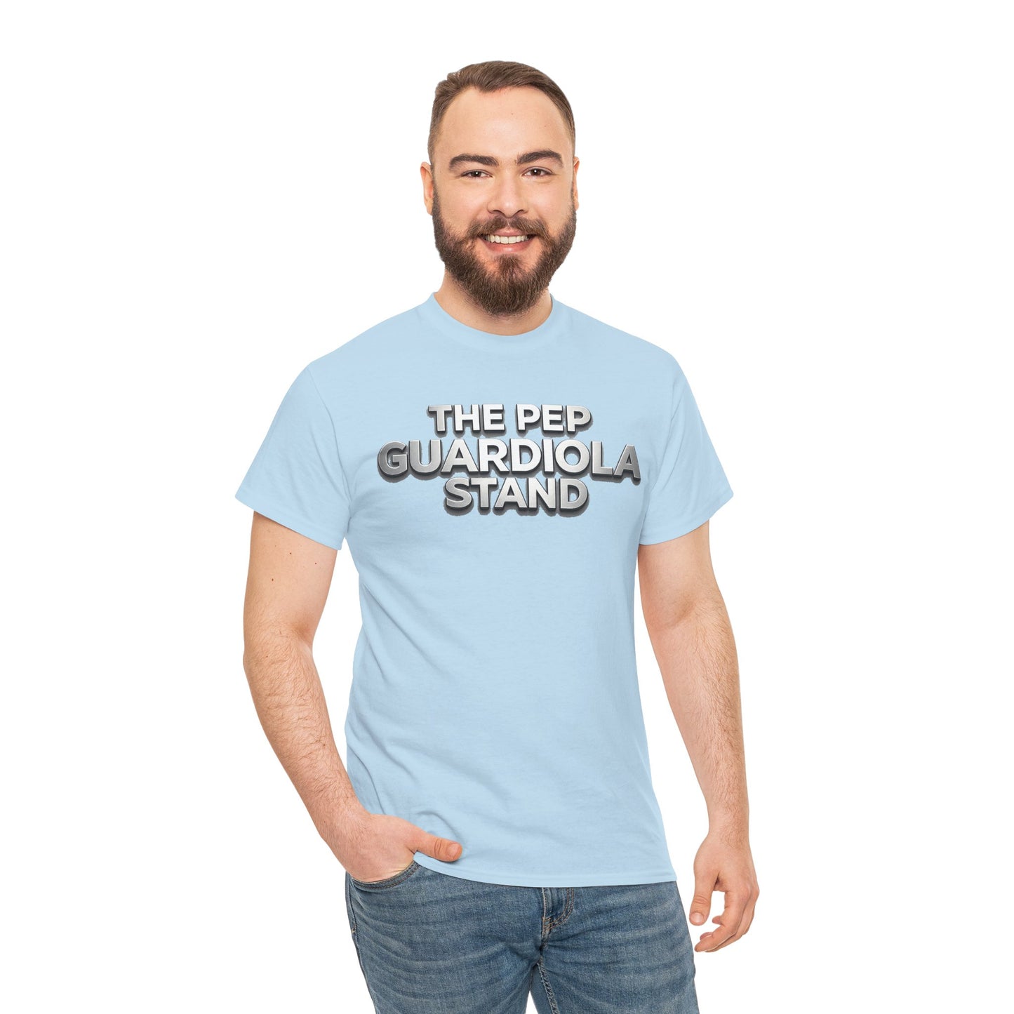 The Pep Guardiola Stand Unisex Heavy Cotton Tee