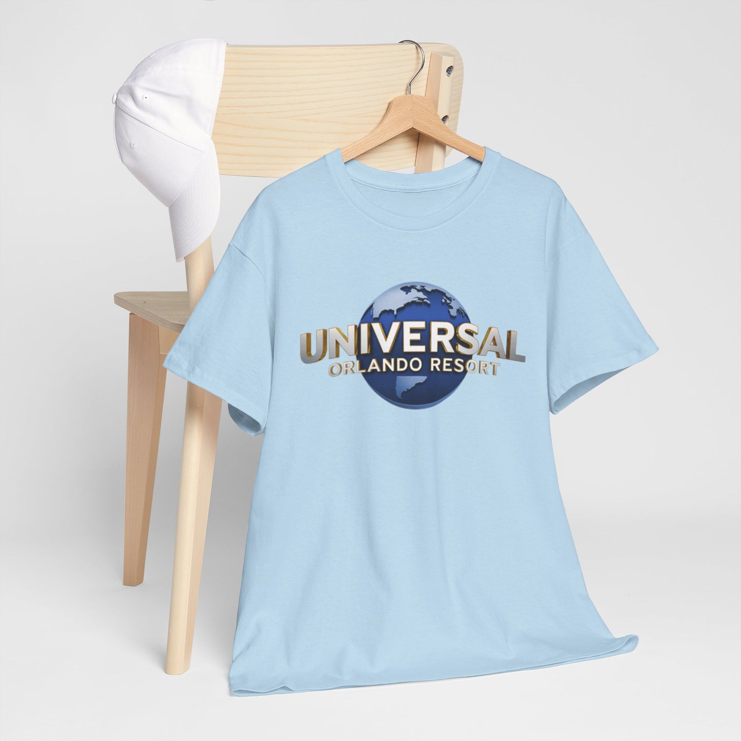 Universal Orlando Resort T‑Shirt — Retro Globe Logo Souvenir Tee