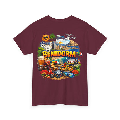 Benidorm Souvenir T‑Shirt — Spain Beach Holiday Graphic Tee