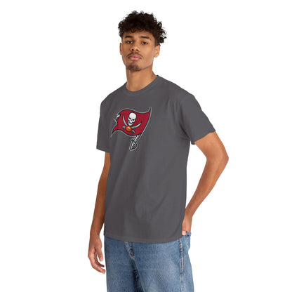 Tampa Bay Buccaneers Flag T-Shirt — Football Pirate Logo Tee