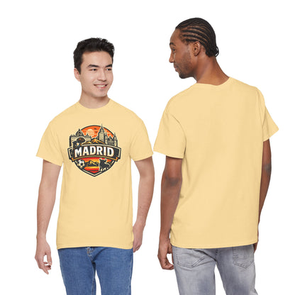 Madrid Skyline Soccer Crest T-Shirt