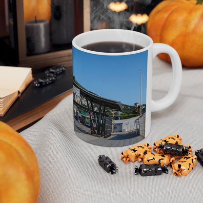 Gibraltar Rock Scenic Ceramic Mug – 11oz/15oz Travel Landmark Coffee Cup