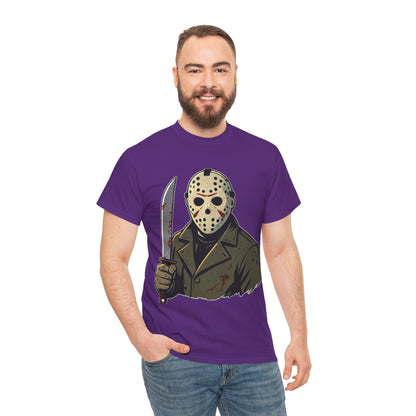 Horror Mask Killer Graphic Tee