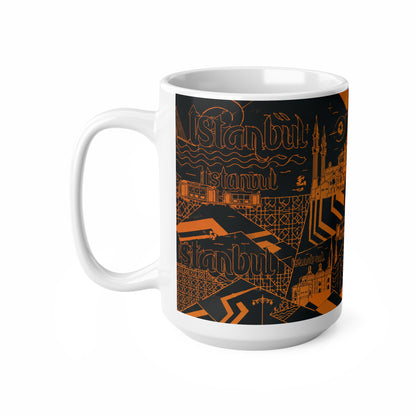 2026 Europa League Final Programme Cover Inspired Ceramic Coffee Cup (11oz/15oz)