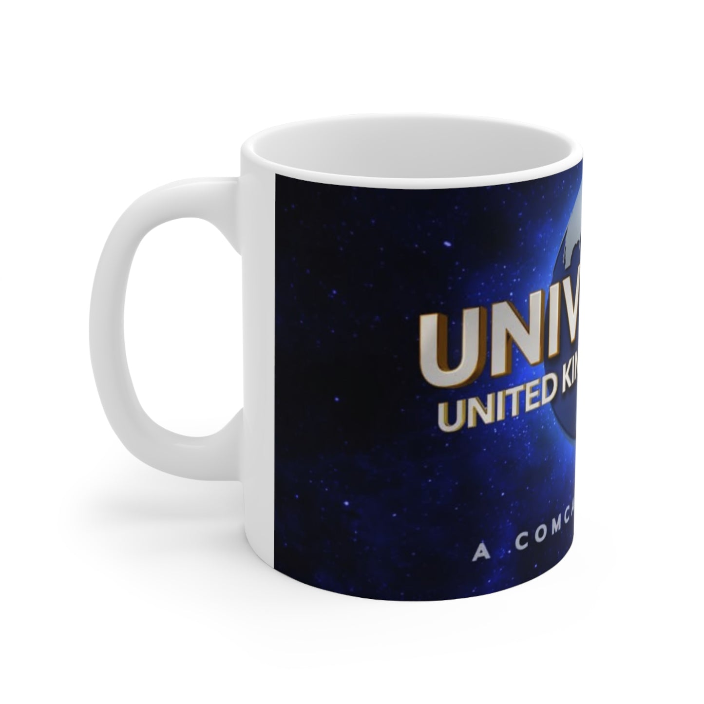 Universal Studios UK Logo Ceramic Mug — 11oz & 15oz Coffee Cup