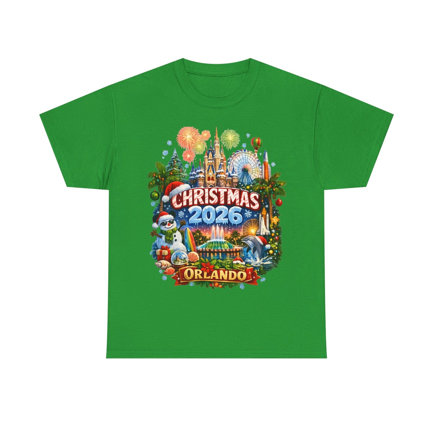 Christmas 2026 Orlando T-Shirt — Holiday Theme Park Souvenir Tee