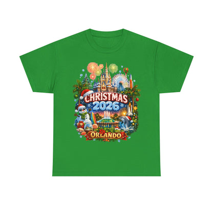 Christmas 2026 Orlando T-Shirt — Holiday Theme Park Souvenir Tee