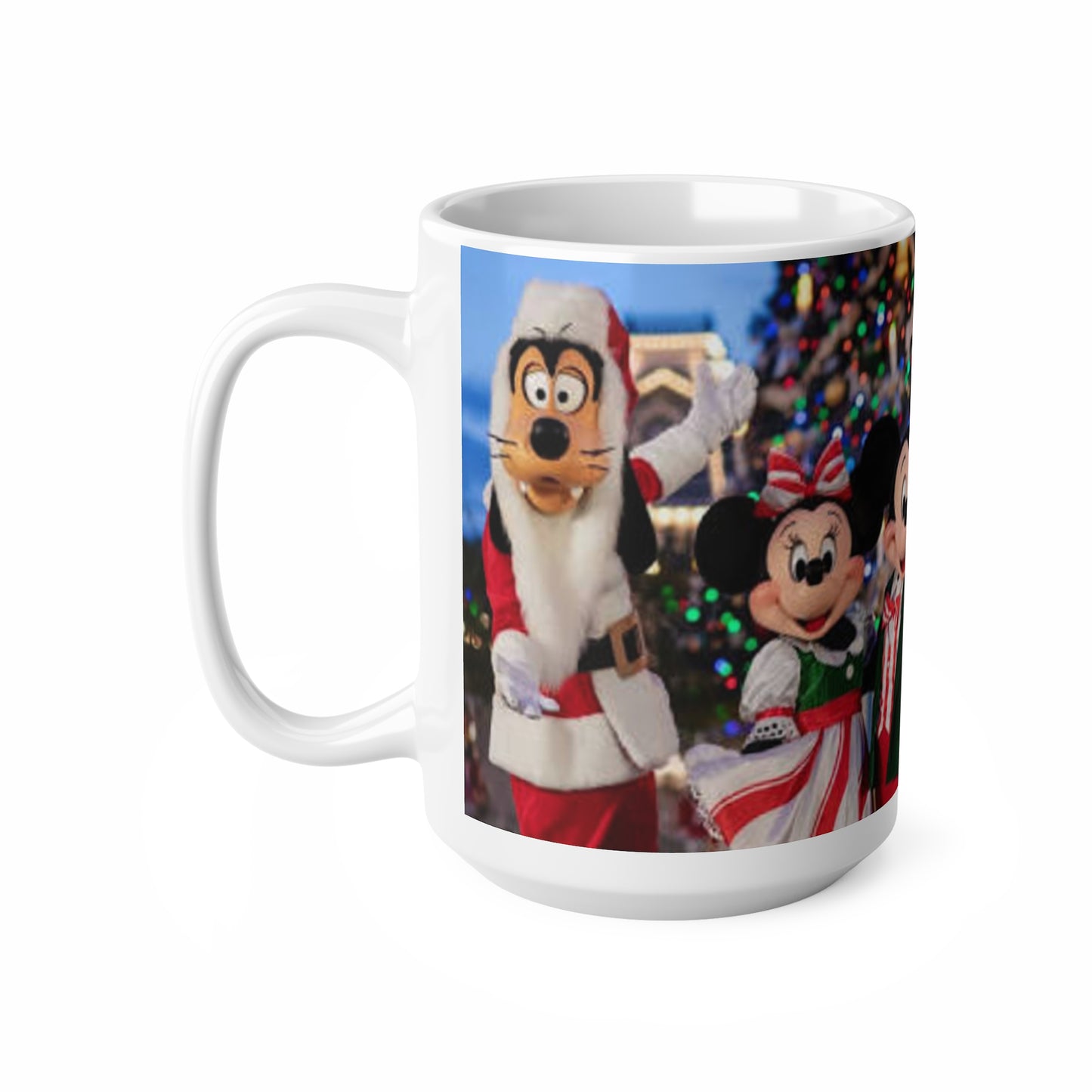 Disney Holiday Characters Ceramic Coffee Mug — 11oz & 15oz