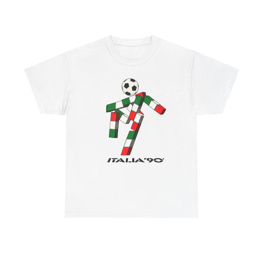 Italia '90 Soccer T‑Shirt — Retro Italian Football World Cup Tee