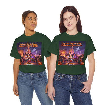 Halloween Party Tee — "Mickey's Not So Scary Halloween Party 2026"