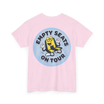 Manchester City T‑Shirt — "Empty Seats On Tour" Cartoon Seat Graphic Tee