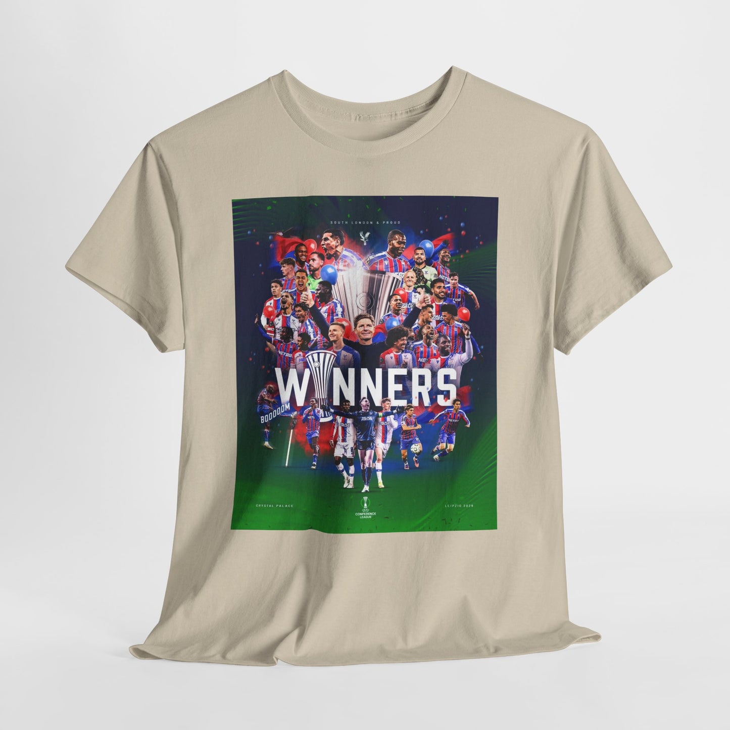 Crystal Palace UEFA Conference Winners Collage T‑Shirt