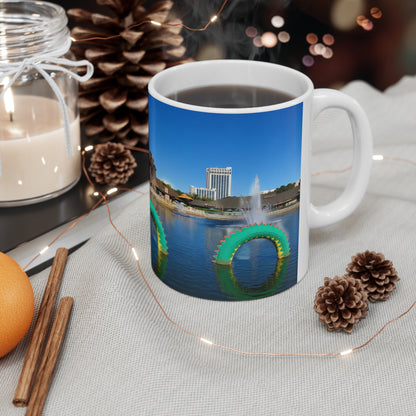 Disney Springs Dragon Ceramic Mug – Scenic Waterfront 11oz/15oz Coffee Cup