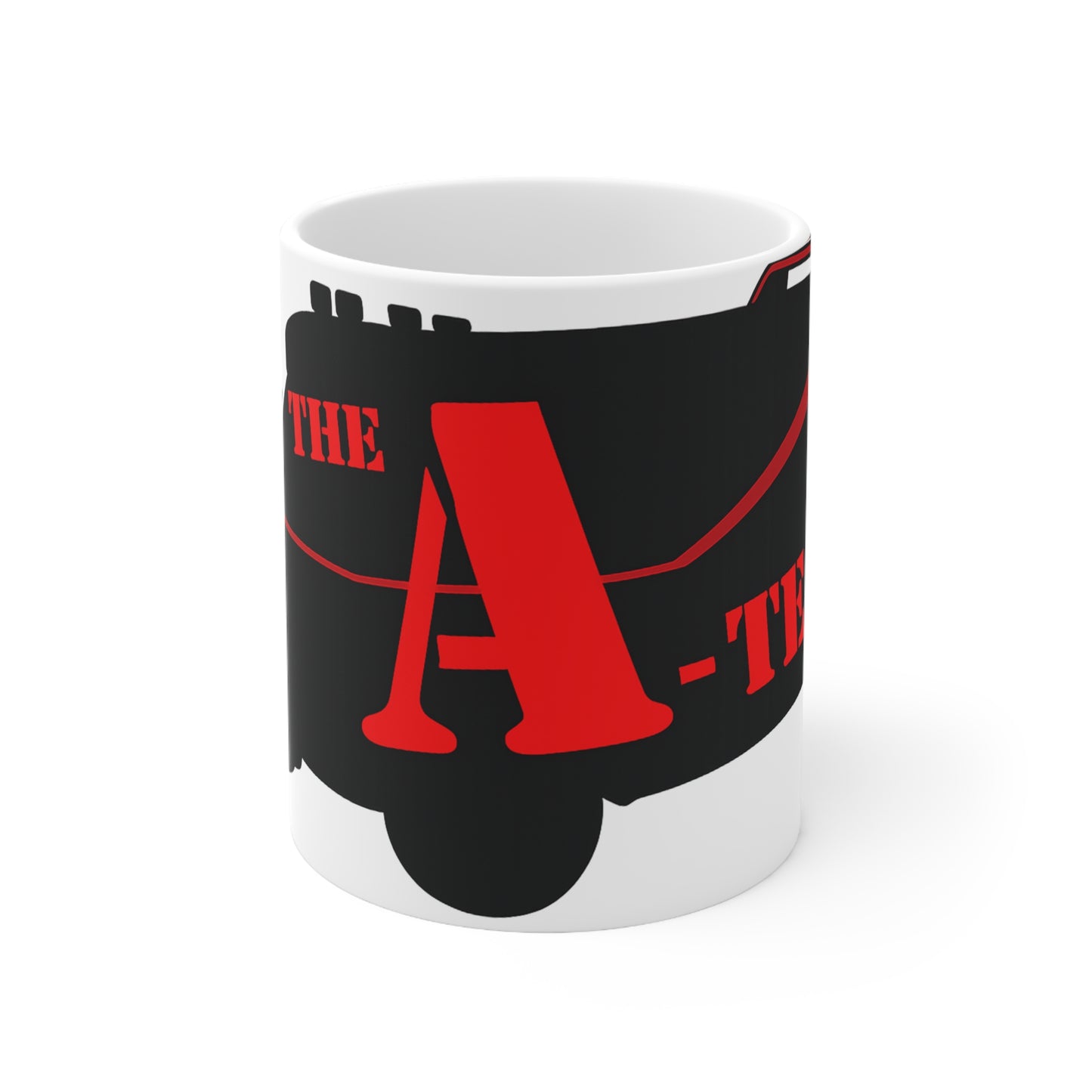 A-Team Van Coffee Mug — Retro TV Show Ceramic Mug (11oz & 15oz)