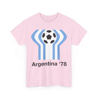 Argentina '78 Soccer T-Shirt — Retro World Cup Football Tee