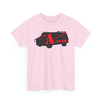 A-Team Van Graphic Tee — Retro Action TV Logo T-Shirt