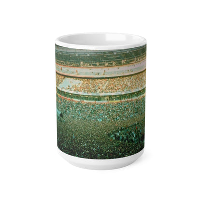 Oasis at Maine Road Stadium Concert Crowd Photo Mug — Vintage Live Music Coffee Cup (11oz & 15oz)