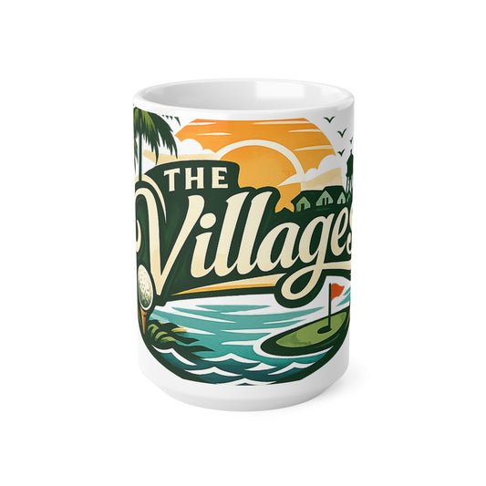 The Villages of Florida Ceramic Coffee Cups, 11oz, 15oz