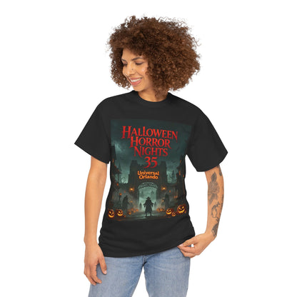 Halloween Horror Nights 35 T-Shirt — Pumpkin Night Tee