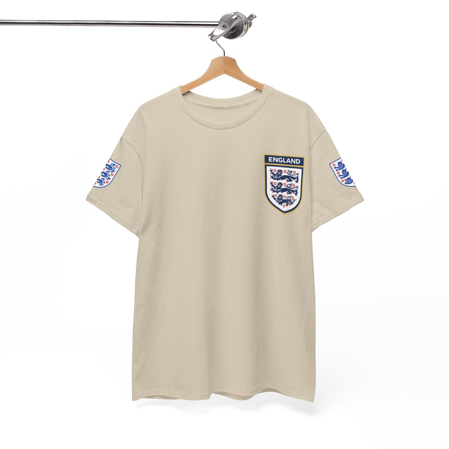 England Football Tee — "And After All You're My Wonderwall" Lyrics Tee