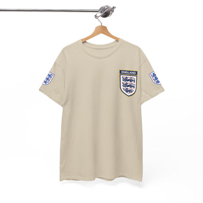 England Football Tee — "And After All You're My Wonderwall" Lyrics Tee