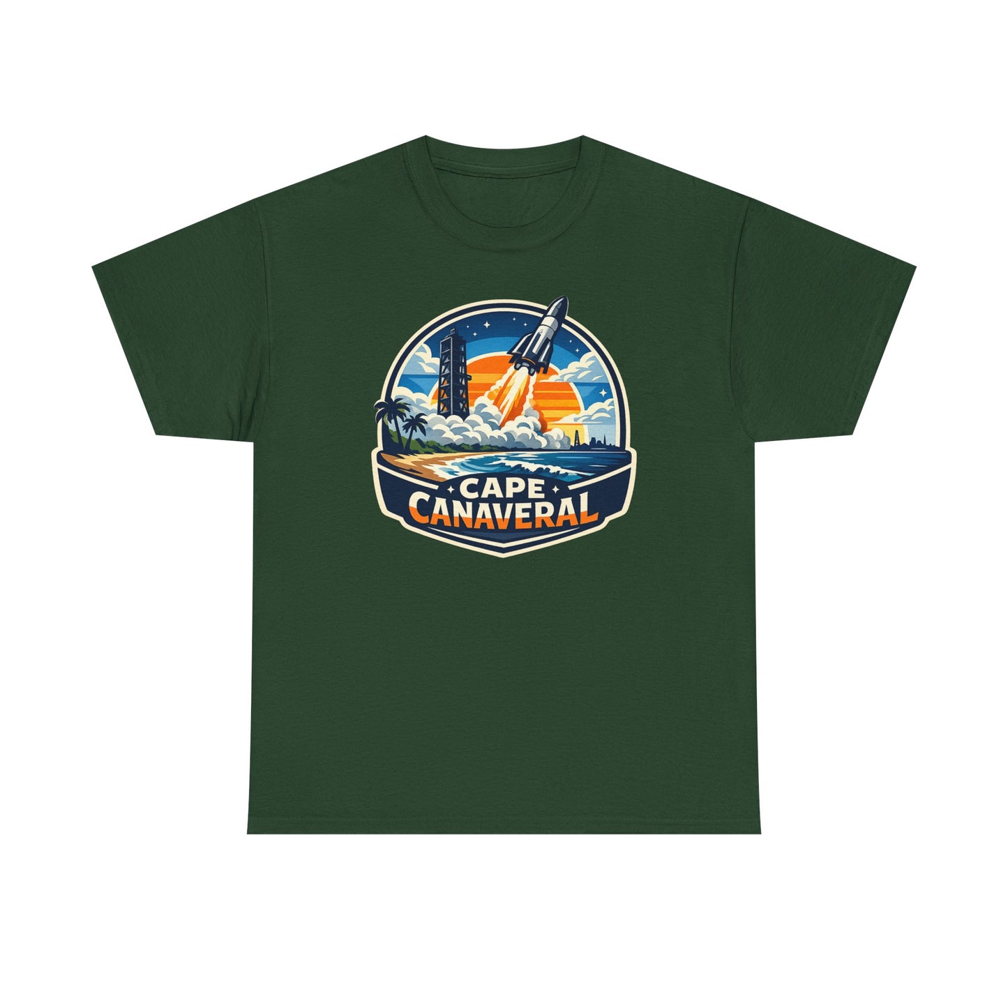 Cape Canaveral Rocket Launch T-Shirt