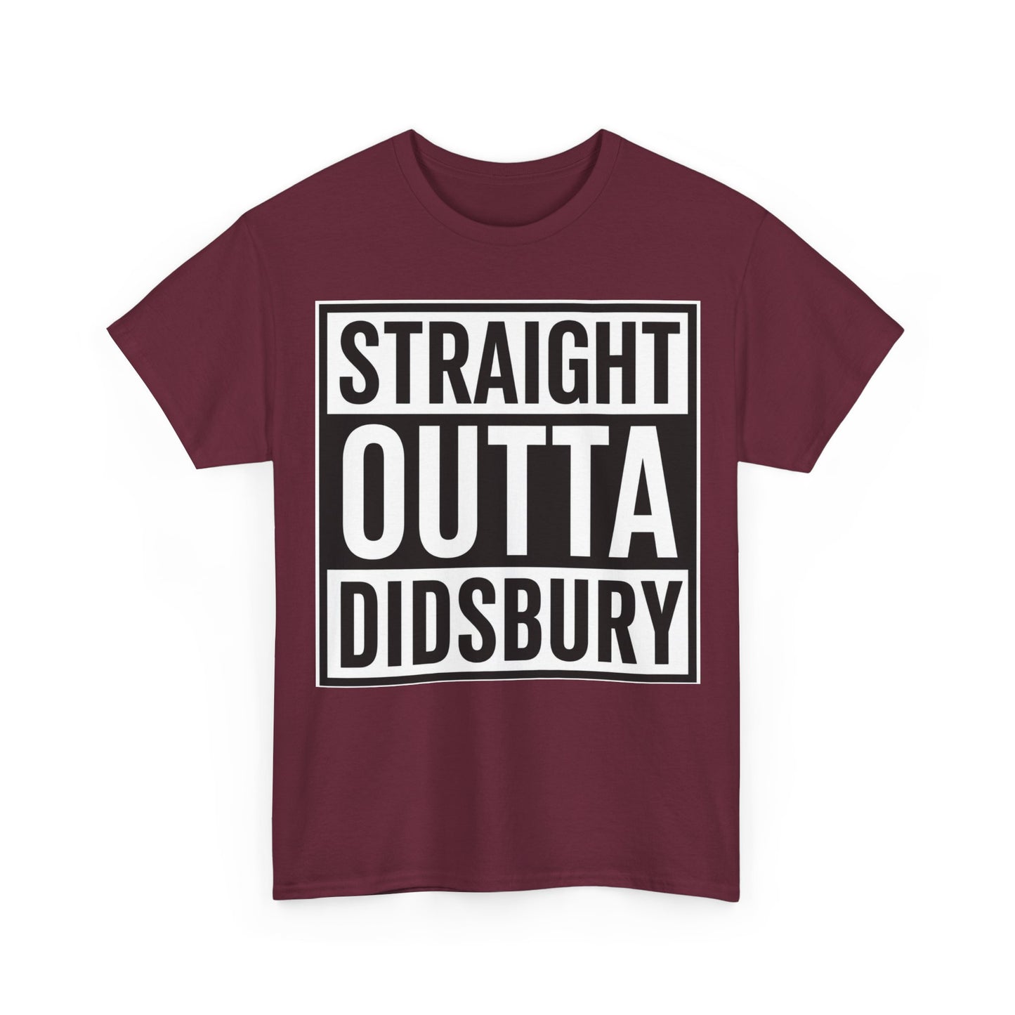 Straight Outta Didsbury T‑Shirt — Graphic City Pride Tee
