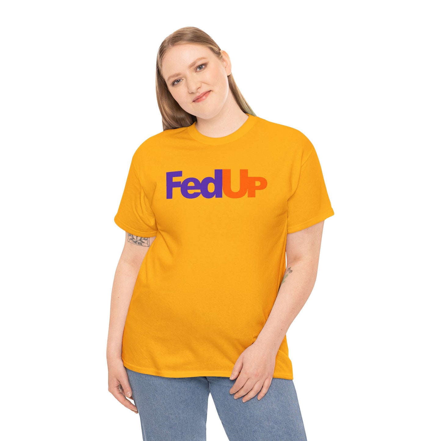 FedUp Graphic Tee – Funny Parody Logo T-Shirt