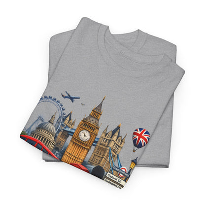 London Landmarks T‑Shirt — British Icons Collage Tee