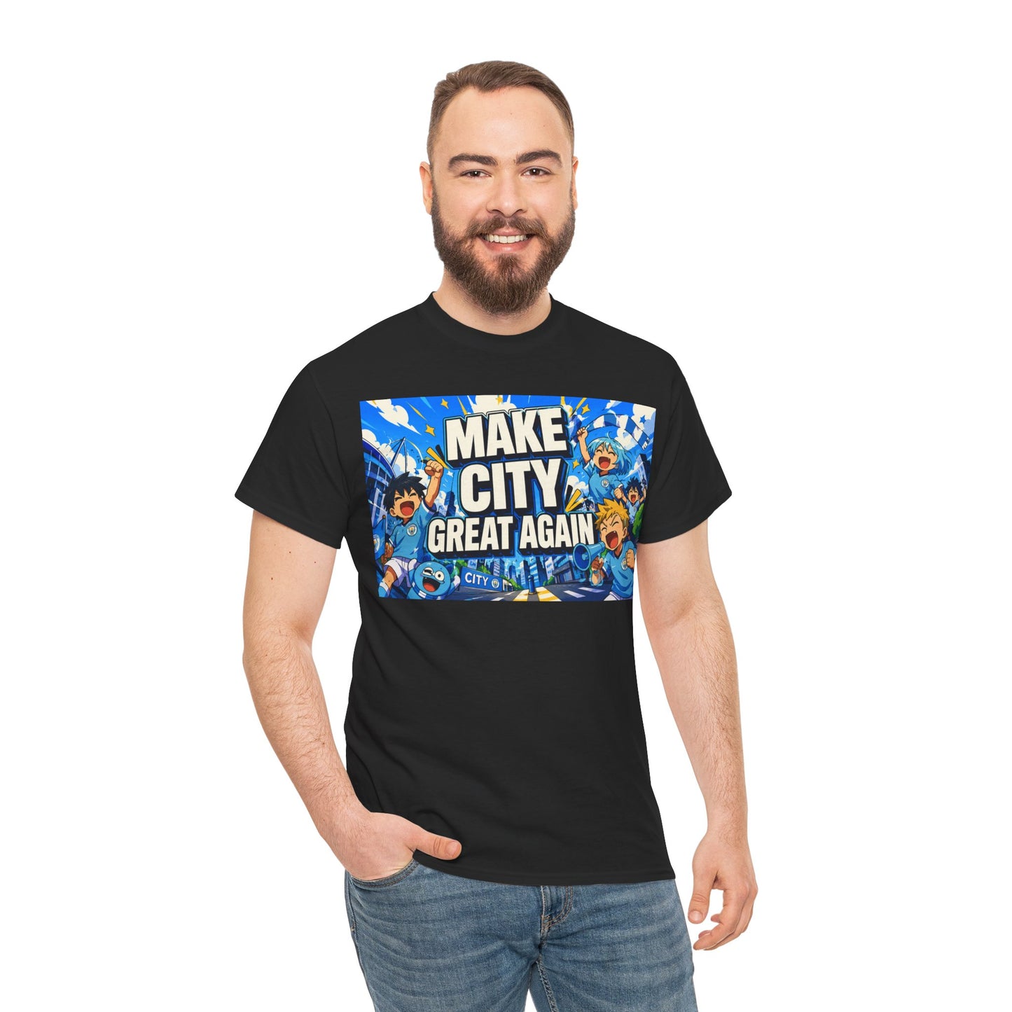 Make City Great Again Graphic Tee — Urban Skateboard Streetwear T-Shirt