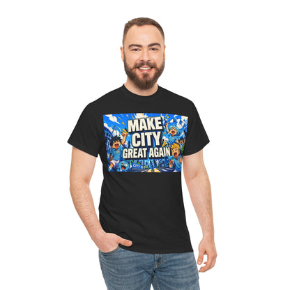 Make City Great Again Graphic Tee — Urban Skateboard Streetwear T-Shirt