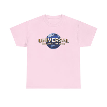 Universal Orlando Resort T‑Shirt — Retro Globe Logo Souvenir Tee