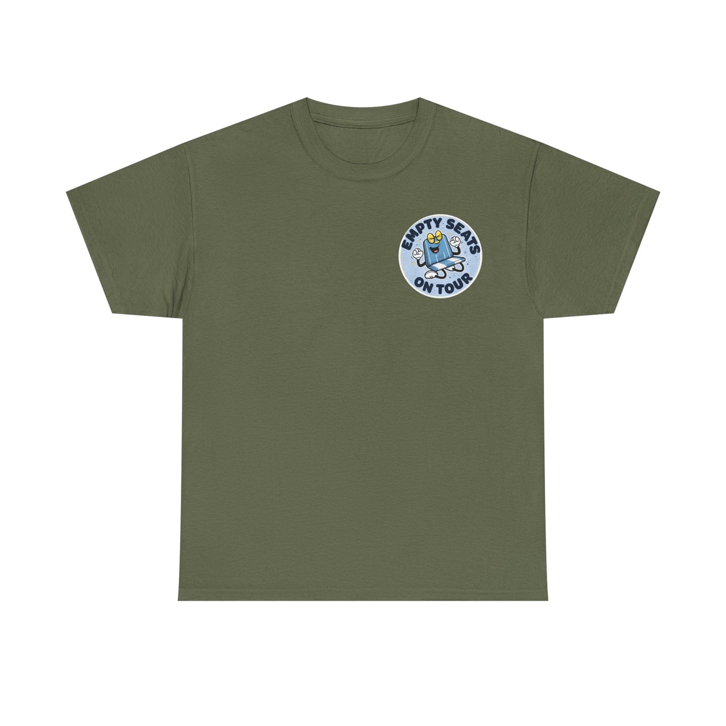 Manchester City T-Shirt — 'Empty Blue Seats On Tour' Retro Skate Graphic Tee