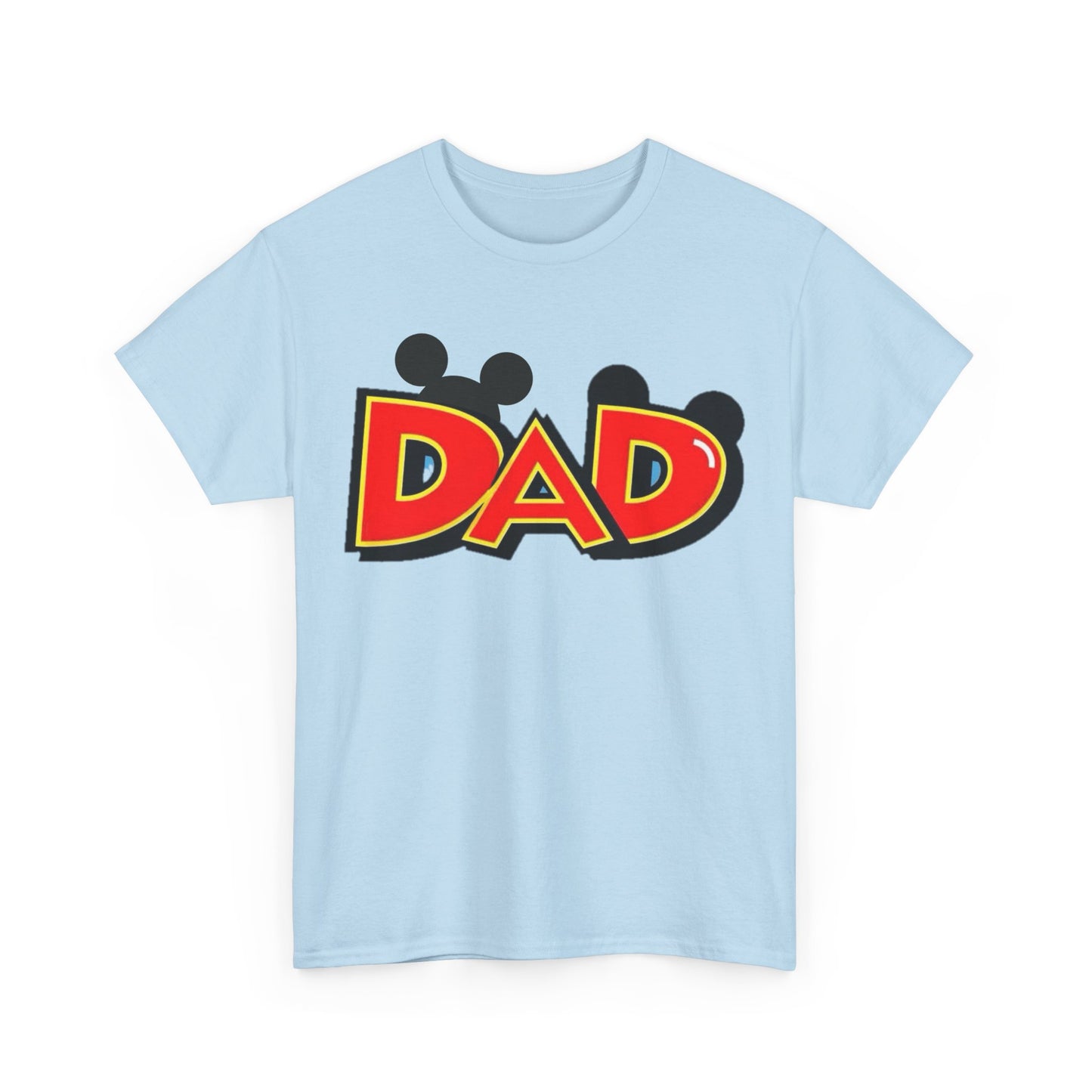 Disney Dad Mickey Ears T-Shirt – Retro Cartoon Dad Tee, Perfect Father’s Day Gift