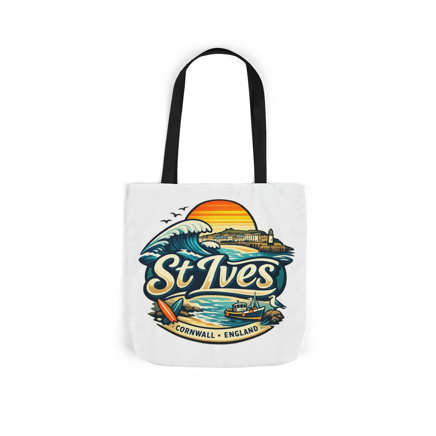 St Ives Cornwall Sunset Tote Bag