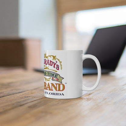 Rosie O'Grady's Jazz Band Ceramic Coffee Mug — Orlando Vintage Band Logo (11oz/15oz)