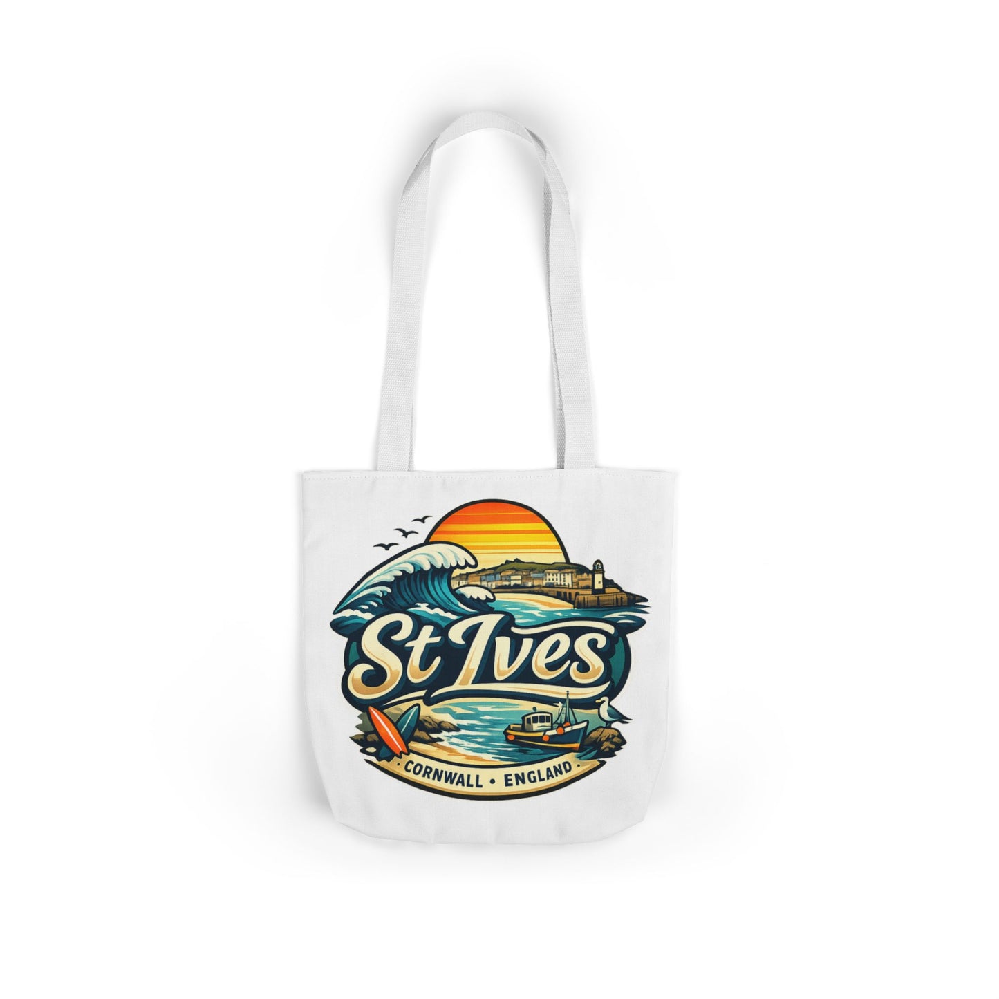 St Ives Cornwall Sunset Tote Bag
