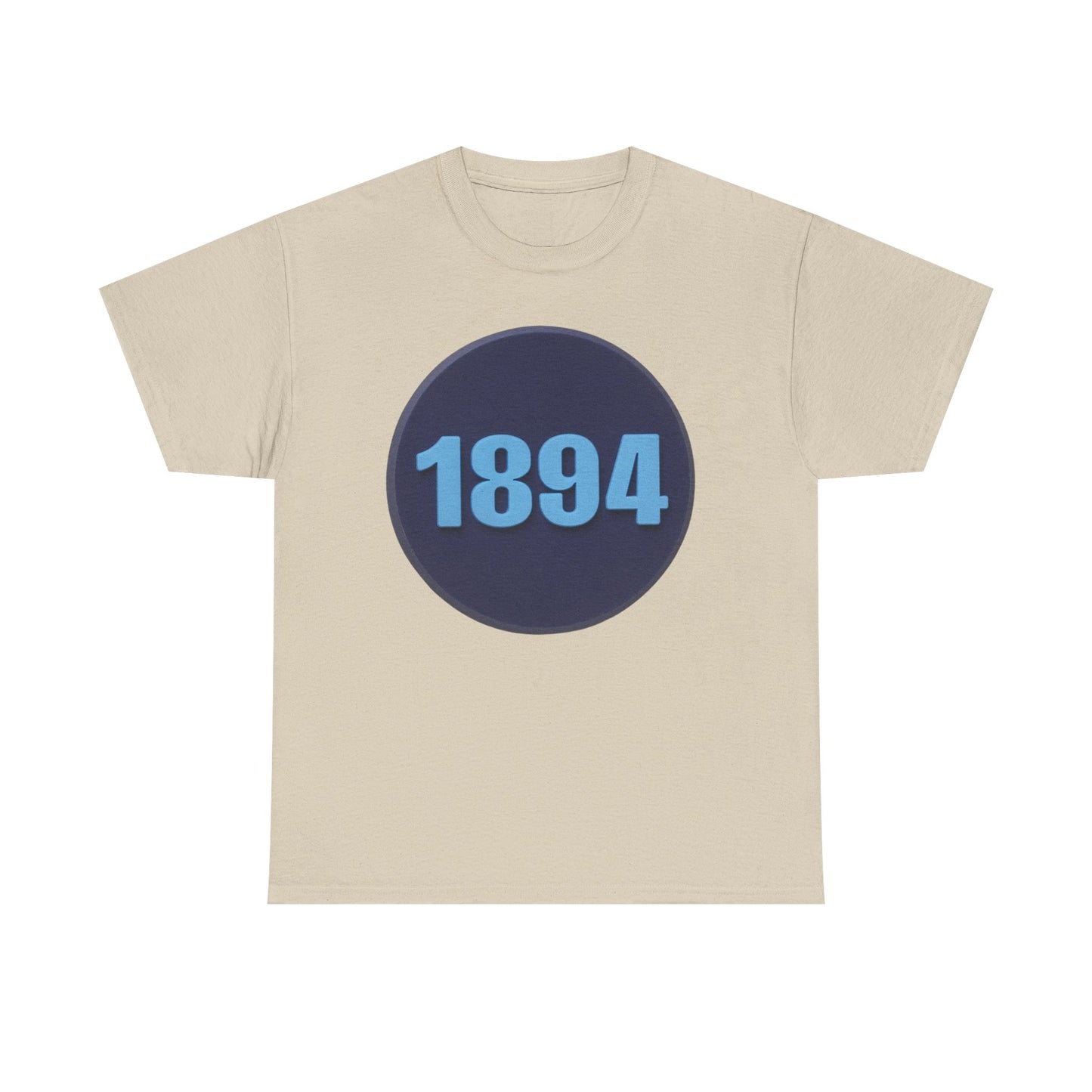 1894 Manchester City Circle Graphic Tee — Vintage Year Anniversary T-Shirt