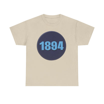 1894 Manchester City Circle Graphic Tee — Vintage Year Anniversary T-Shirt
