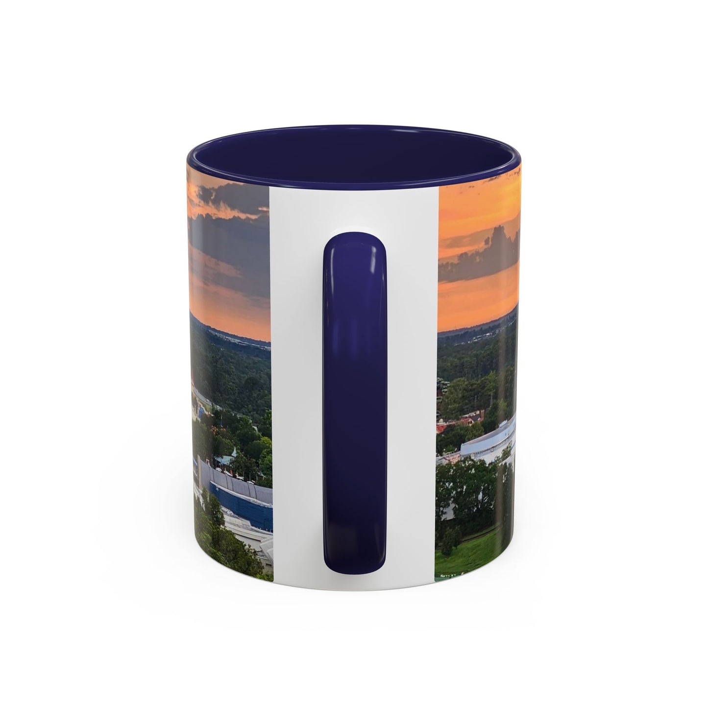 Disney Magic Kingdom Castle Sunset Coffee Mug (Accent, 11/15oz)