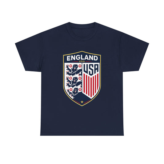 England USA Soccer Crest T-Shirt