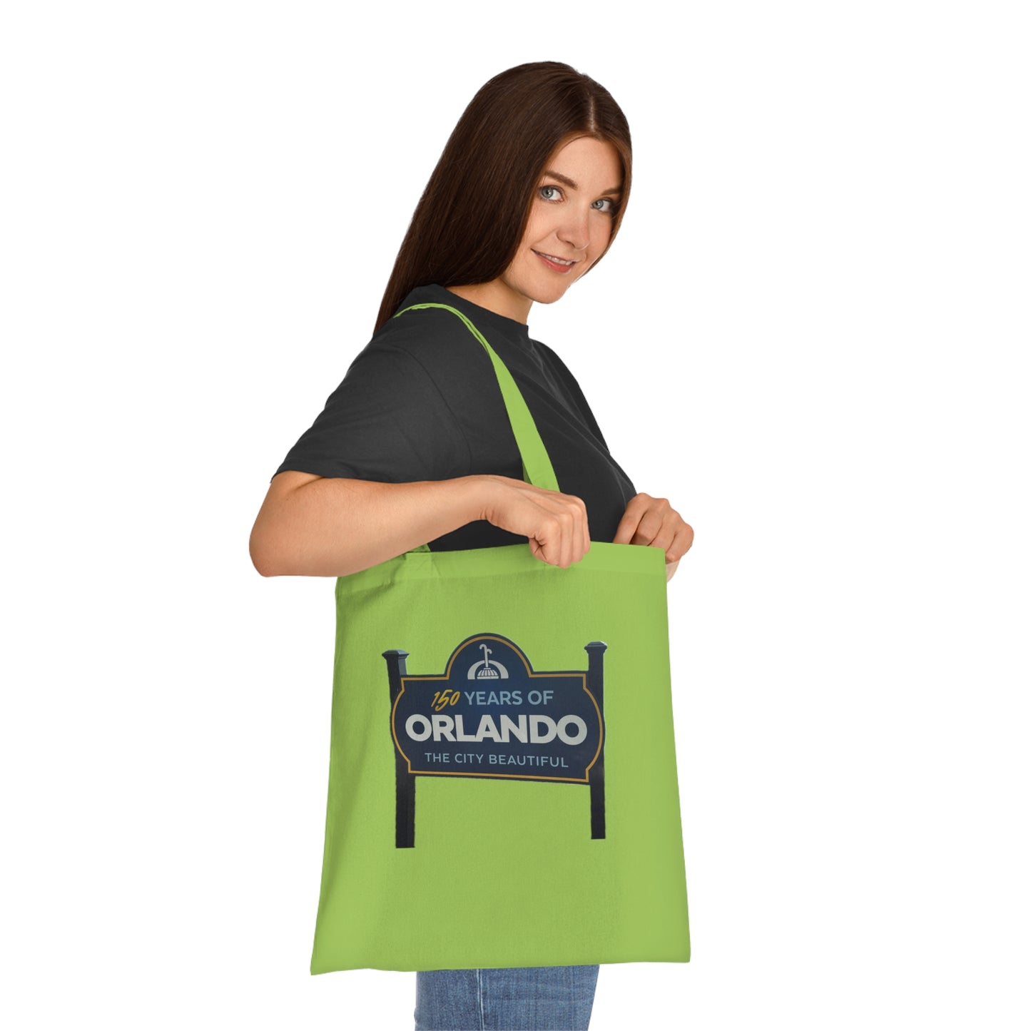 Orlando 150 Years Tote Bag — 'The City Beautiful' Cotton Market Tote