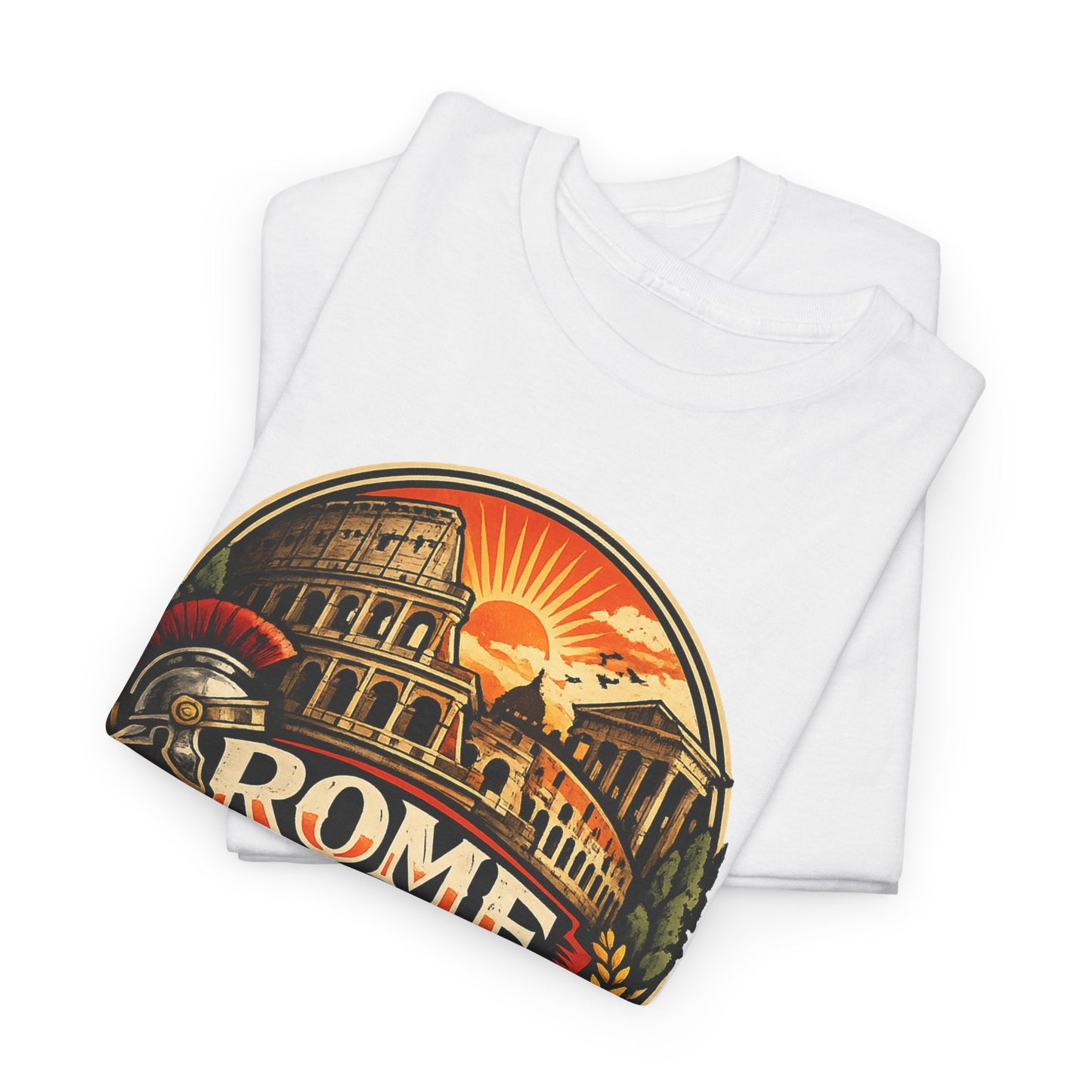 Rome Vintage Graphic Tee — Retro Italy Travel T-Shirt