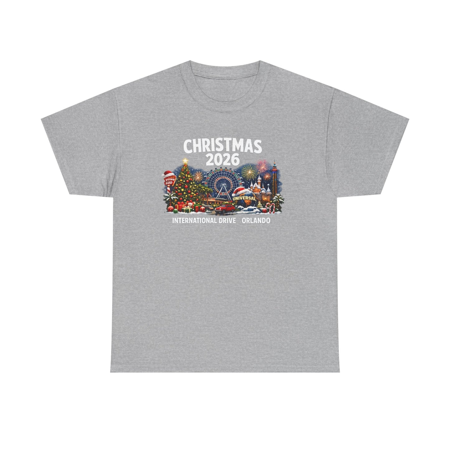 Christmas 2026 Orlando T-Shirt — International Drive Holiday Souvenir