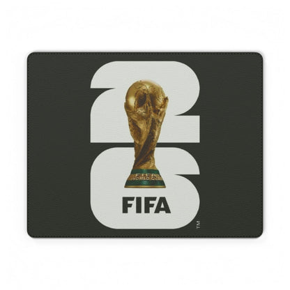 FIFA World Cup Trophy PU Leather Mouse Mat — Soccer Gaming Desk Pad